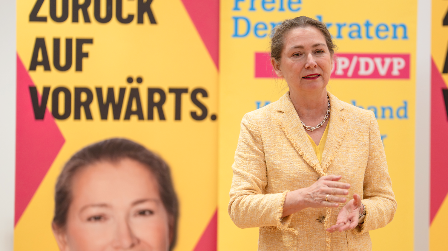 Julia Goll MdL in Fellbach